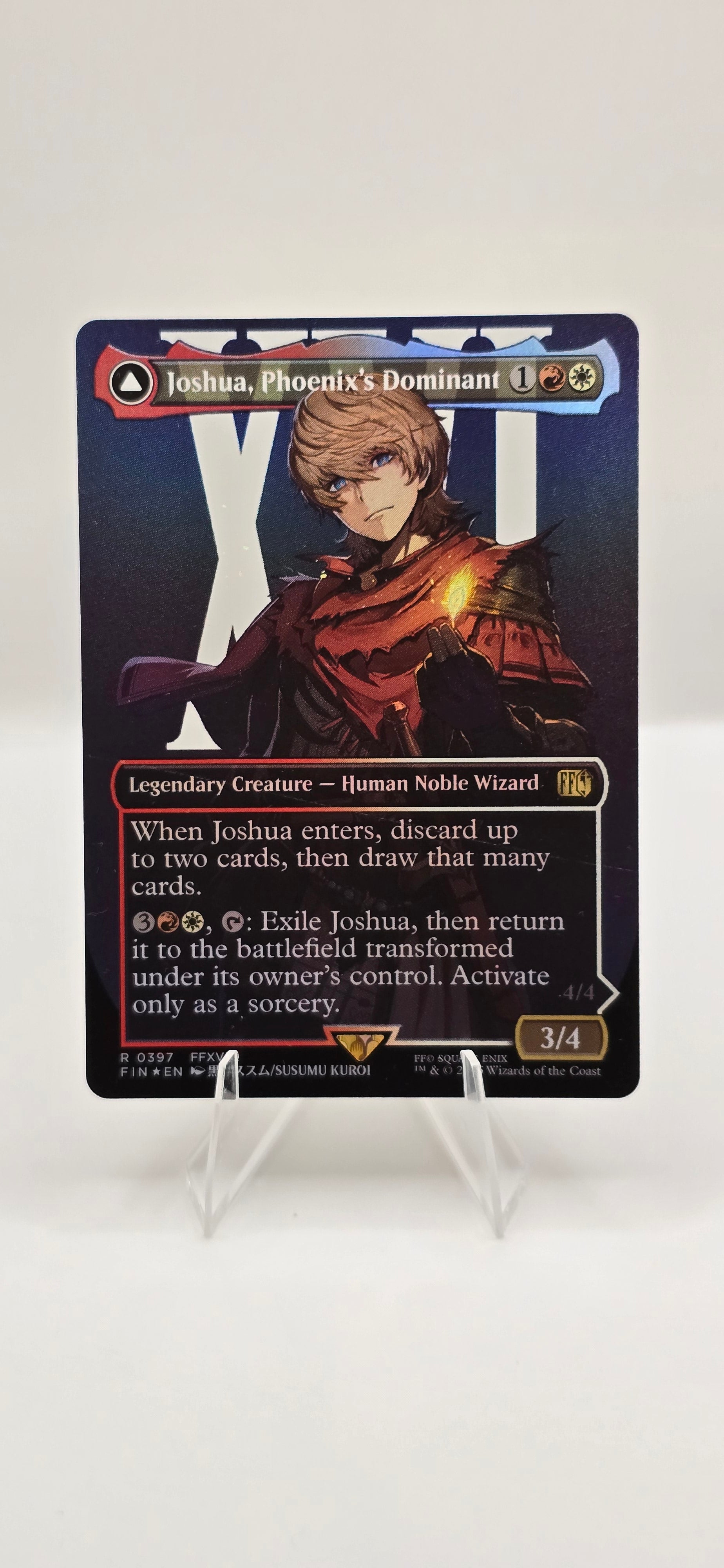 JOSHUA, PHOENIX'S DOMINANT (borderless) - RARE 0397 - FINAL FANTASY