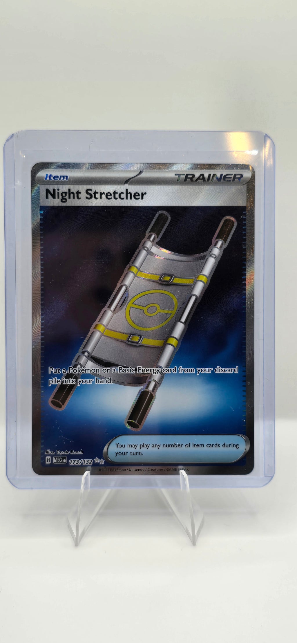 NIGHT STRETCHER - 173/132 - POKEMON MEGA EVOLUTION