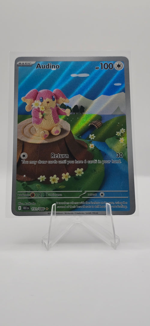 AUDINO - 151/086 - ALT ART - BLACK BOLT ENGLISH